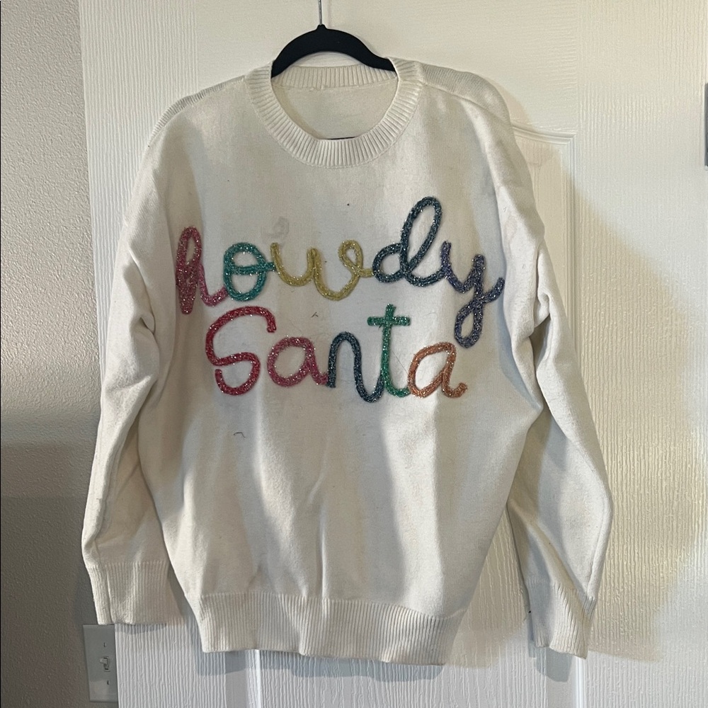 Howdy Santa Sweater